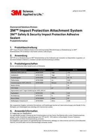 3M™ Impact Protection Adhesive, weiß, 600ml, VPE = 16 Stück