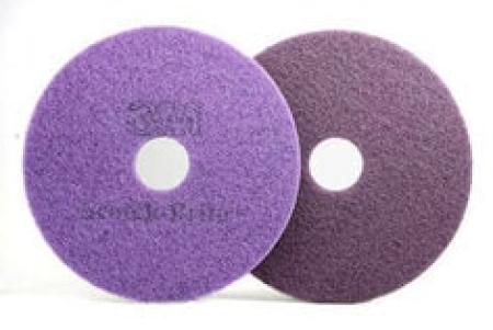 3M™ Scotch-Brite™ Diamant Maschinenpad, Violett, 355 mm, 5 Stück / Karton