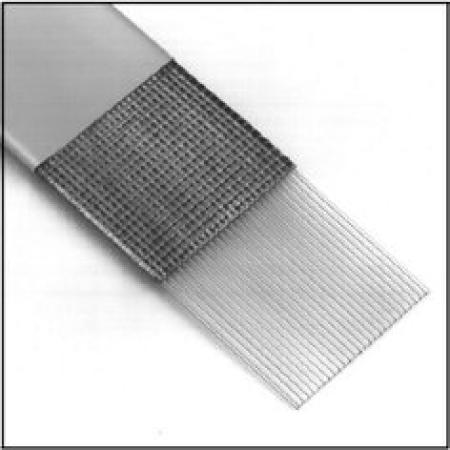 3M™ 90204/40 SF Geschirmtes Kabel mit gefalteter Folie, 40-adrig, Serie 90204, verdrillt, 1,27 mm, Grau, 30,5 m/Rolle