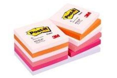 Post-it® Notes Joyful Colours 12 Pads 76 mm x 76 mm