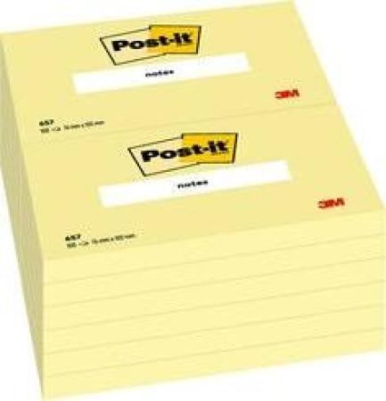 Post-it® Notes, gelb, 12 Blöcke, 76 x 102 mm