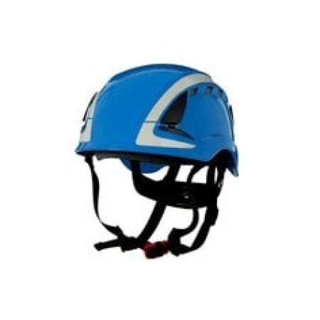 3M™ SecureFit™ Schutzhelm X5000, belüftet, reflektierend, CE, Blau, X5003V-CE