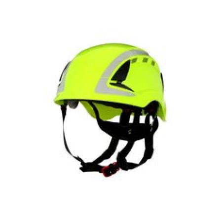 3M™ SecureFit™ Schutzhelm X5000, belüftet, reflektierend, CE, Neongrün, X5014V-CE