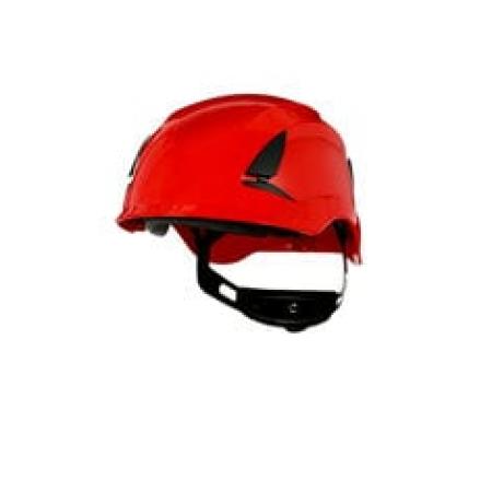 3M™ SecureFit™ Schutzhelm X5500, nicht belüftet, CE, Rot, X5505NVE-CE