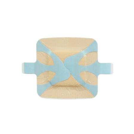 3M™ Tegaderm™ Silikon-Schaumverband, 90643, 5 cm x 5 cm, 10 / Packung, quadratisch mit Haftrand