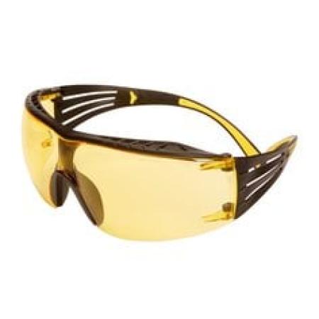 3M™ SecureFit™ 400X Schutzbrille, gelb/schwarze Bügel, Scotchgard™ Anti-Fog-/Antikratz-Beschichtung (K&N), gelbe Scheibe, 400X-SF403XSGAF-YEL-EU, 20 pro Packung