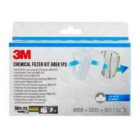 3M™ Filterkit 6004PRO1, ABEK1P3, 1 Kit