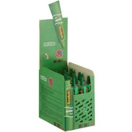 Scotch® Kleber für den Haushalt, Aufsteller mit 24 Tuben, 30 ml