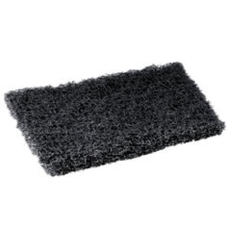3M™ Scotch-Brite™ Grillpad 46, Schwarz, 100 mm x 130 mm, 6 x 10 Stück / Karton