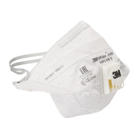 3M™ VFlex™ Partikelmaske, FFP2, mit Ventil, S (Klein), 9162ES