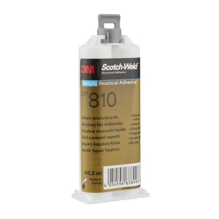 3M™ Scotch-Weld™ 2-Komponenten-Konstruktionsklebstoff auf Acrylatbasis DP810, Hellbraun, 48.5 ml