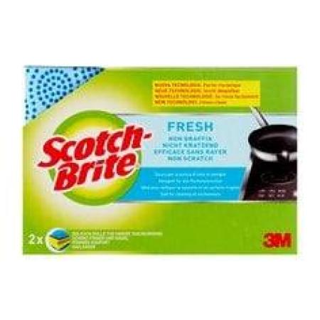 Scotch-Brite® Fresh, Griffschwamm nicht kratzend, 2 pcs/pack