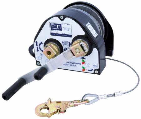 3M™ DBI-SALA® Winde für beengte Räume, Serie 300, 73 m, Edelstahlseil, 8518601