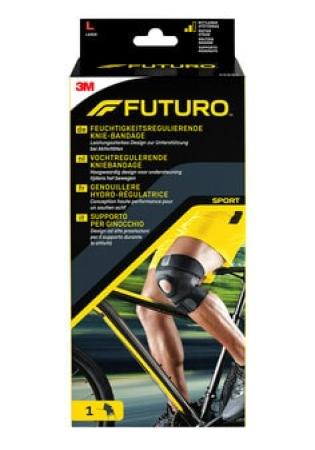 FUTURO™ Feuchtigkeitsregulierende Knie-Bandage 45697, L SPORT (43.2 - 48.3 cm)