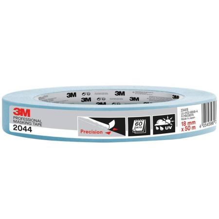 3M™ Malerabdeckband 2044, 18 mm x 50 m, 1 Rolle/Packung