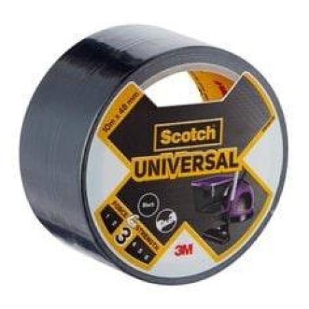 Scotch® Universal Klebeband 2904, schwarz, 10 m x 48 mm, 6 STK./PACKUNG