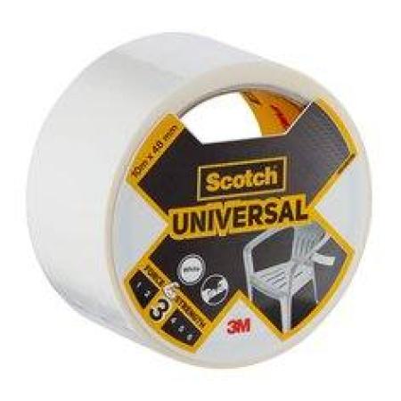 Scotch® Universal Klebeband 2904, weiß, 10 m x 48 mm, 6 STK./PACKUNG