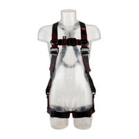 3M™ Protecta® E200 Standard-Auffanggurt mit geraden Beinschlaufen, schwarz, S, 1161639