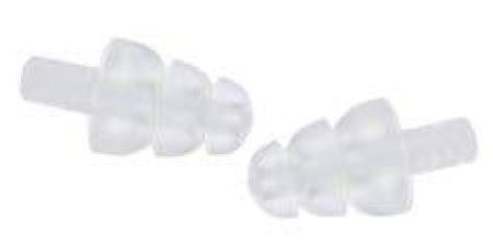 3M™ E-A-R™ ClearEAR™ Gehörschutzstöpsel, UF-01-022, 22 dB, CE-zertifiziert, ohne Kordel, 1 Paar pro Packung, 12 Paar pro Dispens