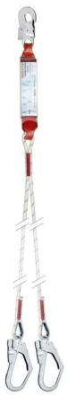 3M™ Protecta® Sanchoc™ Falldämpfendes Verbindungsmittel, Kernmantelseil, Doppelstrang, 1,30 m, AE532/31