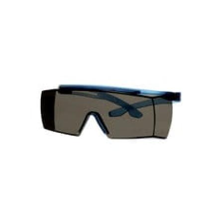 3M™ SecureFit™ 3700 Überbrille, blaue Bügel, Scotchgard™ Anti-Fog-Beschichtung (K&N), graue Scheibe, SF3702SGAF-BLU-EU, 20 pro Packung