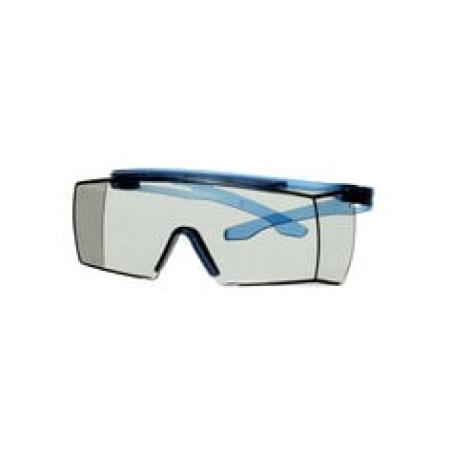 3M™ SecureFit™ 3700 Überbrille, blaue Bügel, Scotchgard™ Anti-Fog-Beschichtung (K&N), hellgraue Scheibe für innen/außen, SF3707SGAF-BLU-EU, 20 pro Packung