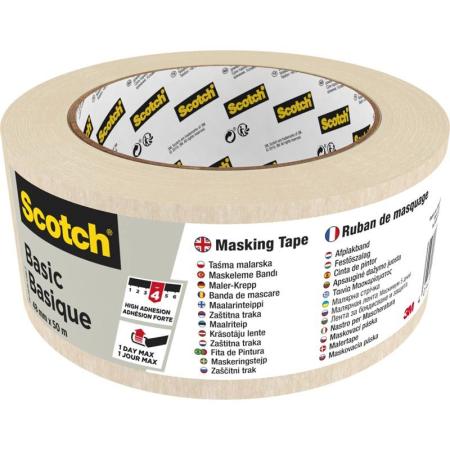 Scotch® Abdeckband Basic, 48 mm x 50 m