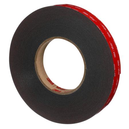 3M™ VHB™ Klebeband 5952F, Schwarz, 24/19 mm x 33 m, 1.1 mm, HT019-00720, Musterrolle