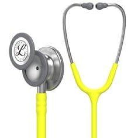 3M™ Littmann® Classic III™ Stethoskop zur Überwachung, 5839, zitronengelber Schlauch, 69 cm