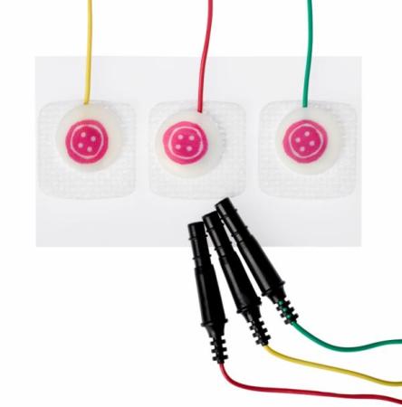 3M™ Red Dot™ Kinder- und Säuglingselektroden, 2,2 cm x 2,2 cm, 3 Stk.