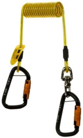 3M™ DBI-SALA® Absturzsicherung für Werkzeuge Hook2Hook Anbindehaken mit Wirbel, 10er Pack, 1500160