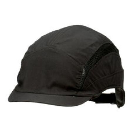 3M™ First Base™ 3 Anstoßkappe 2030609, Classic, Schwarz, Mikro-Schirm, 25 mm
