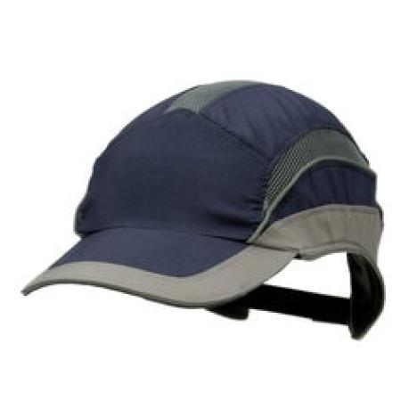 3M™ First Base™ 3 Anstoßkappe 2031214, Elite, Marineblau/Grau, Standard-Schirm