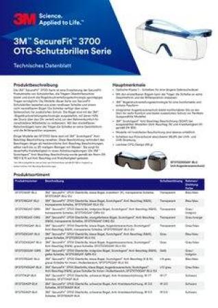 3M™ SecureFit™ 3700 Überbrille, schwarze Bügel, Antikratz-Beschichtung, graue Scheibe IR 3.0, SF3730AS-BLK, 20 pro Packung