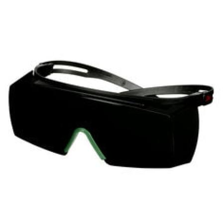 3M™ SecureFit™ 3700 Überbrille, schwarze Bügel, Antikratz-Beschichtung, graue Scheibe IR 5.0, SF3750AS-BLK, 20 pro Packung