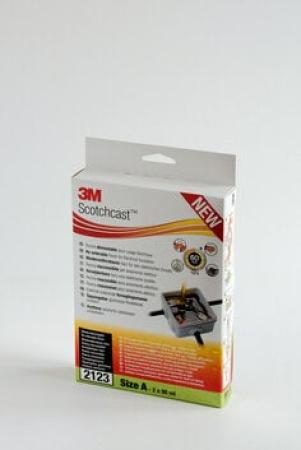 3M™ Scotchcast™ 2123N-A Polybutadien-Kabelharz, 2-Komponenten GMG-System, Größe A, 90 ml