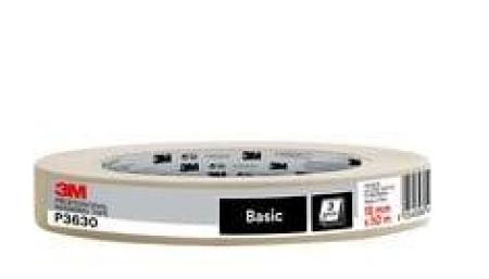 3M™ Masking Tape P3630, 18 mm x 50m, 1 Rolle/Packung