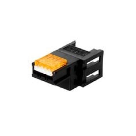 3M™ 37C04-3101-0P0 FL, Mini Clamp, Buchsenstecker für Kabelmontage, 04-polig, 37C Serie, 26-24 AWG, 0,20µm Au, rot