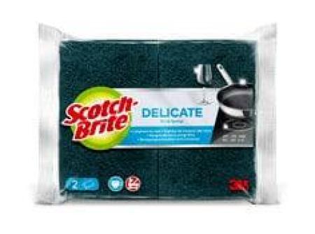 Scotch-Brite® Delicate nicht kratzender Reinigungsschwamm, 2 Stück pro Packung