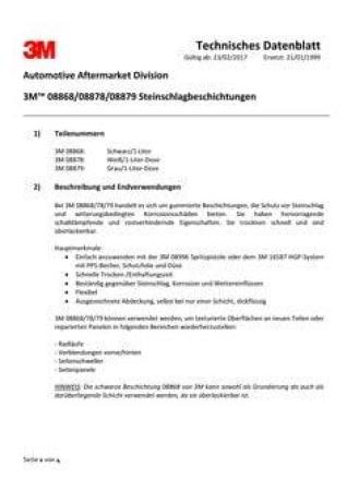 3M™ Steinschlagschutz mit Struktur, Schwarz, 1 l, 08868