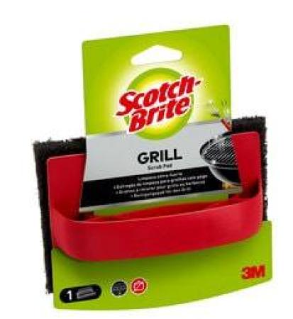 Scotch-Brite® Grill Cleaner Scheuerpad mit Griff, 1 Stück pro Packung
