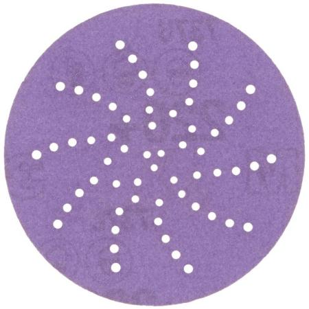 3M™ Cubitron™ II Hookit™ Schleifscheibe 737U, 90 mm, Multihole, 240+, 51615