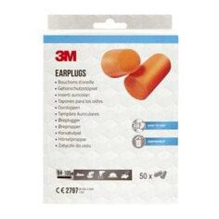 3M™ Gehörschutzstöpsel 1100, Großpackung, 50 Paar pro Packung (94 – 105 dB)