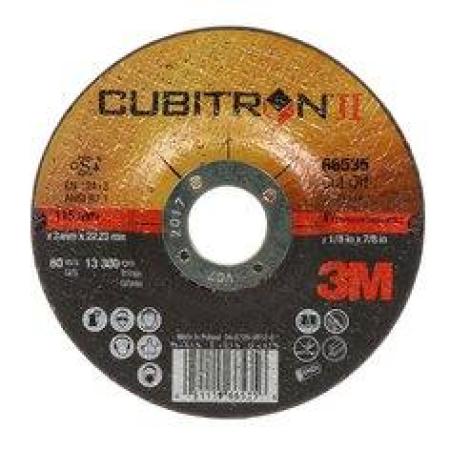 3M™ Cubitron™ II Trennscheibe, 115 mm x 1,6 mm x 22 mm, A36, Typ 41 (gerade)