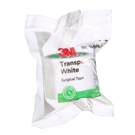 3M™ Transpore™ White Rollenpflaster, 1544S-1, 2.5 cm x 1.37 m, 100/Packung