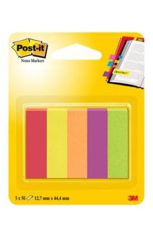 Post-it® Page Marker, Jaipur Collection, 15 mm x 50 mm, 50 Blatt/Pad, 5 Blöcke/Packung