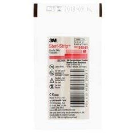 3M™ Steri-Strip™ Elastic elastische Wundverschlussstreifen, E4541, 6 mm x 75 mm, 50 x 3 Streifen/Packung