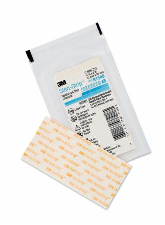 3M™ Steri-Strip™ Wundverschlussstreifen, R1549, 12 mm x 50 mm, 50 x 6 Streifen/Packung
