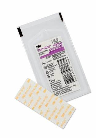3M™ Steri-Strip™ Wundverschlussstreifen, R1540, 3 mm x 75 mm, 50 x 5 Streifen/Packung