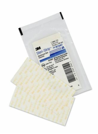 3M™ Steri-Strip™ Wundverschlussstreifen, R1547, 12 mm x 100 mm, 50 x 6 Streifen/Packung